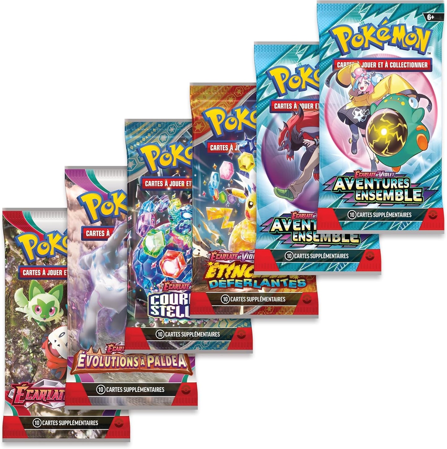Pokémon - Coffret Ampibidou-ex de Mashynn - (6 boosters)