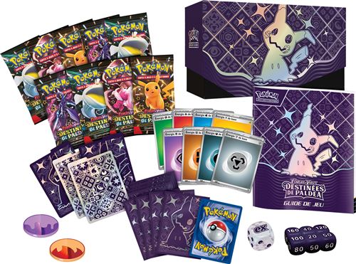 Pokémon - Écarlate et Violet – ETB Destinées de Paldea EV4.5 (9 boosters)
