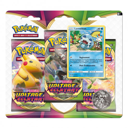 Pokémon - Epée et Bouclier  – Tripack Voltage Eclatant EB04 (3 booster)