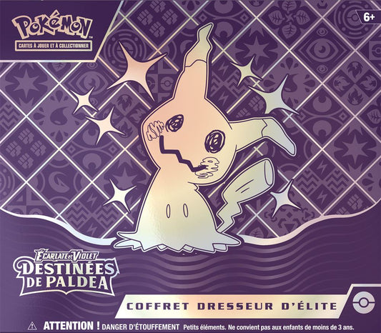 Pokémon - Écarlate et Violet – ETB Destinées de Paldea EV4.5 (9  boosters)