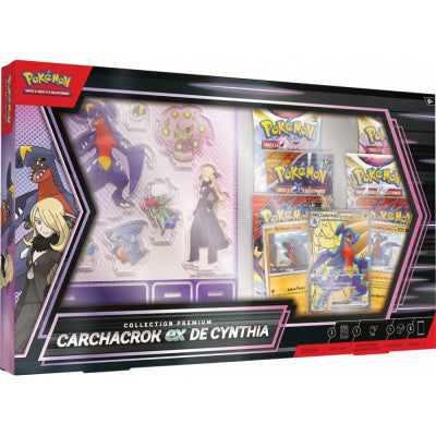 Pokémon - Coffret Carchacrok EX de Cynthia - (6 boosters)