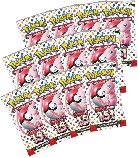 Pokémon - Écarlate et Violet – Coffret Premium Eaux Florissantes 151 EV3.5 (12 boosters)